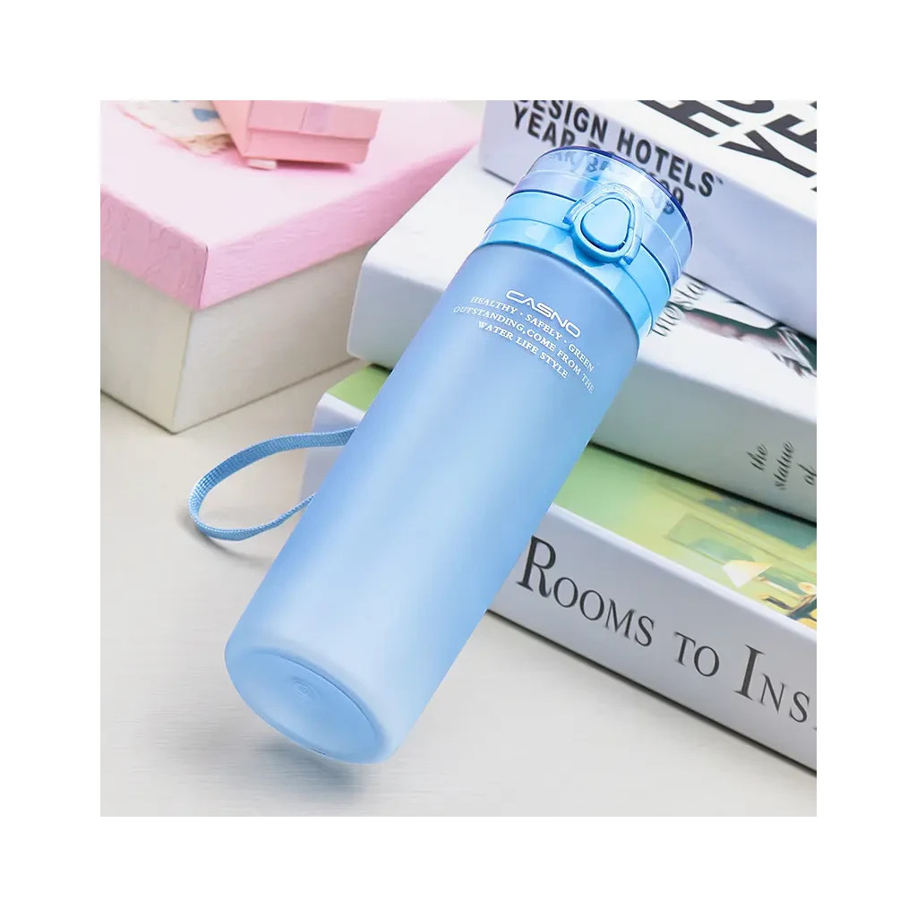 Пляшка для води Casno 650 мл KXN-1157 Синя (KXN-1157_Blue)
