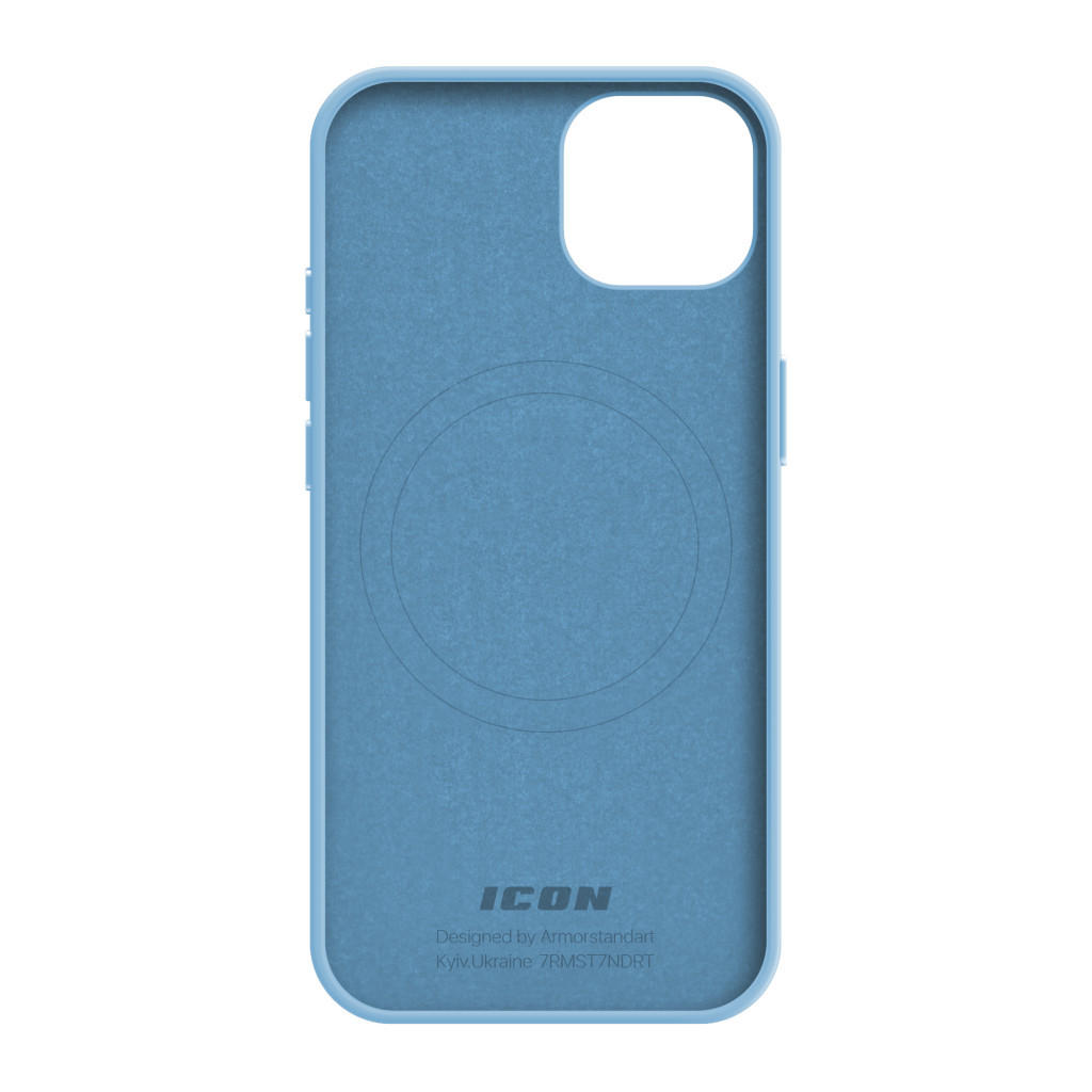 Чохол до мобільного телефона Armorstandart ICON2 MagSafe Apple iPhone 15 Light Blue (ARM77012) Чохол до мобільного телефона Armorstandart ICON2 MagSafe Apple iPhone 15 Light Blue (ARM77012)
