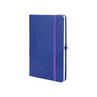 Notebook Optima A5 NEBRASKA, soft cover, eraser, white block line, lilac (O20124-12)