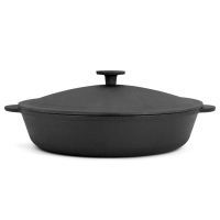 Brizoll Monolith cast-iron frying pan with a cast-iron lid 260x60 mm (M2660U-1)