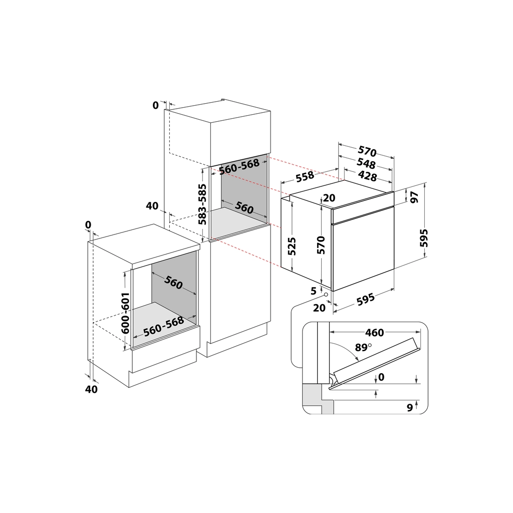 Духова шафа Whirlpool OMK38HU0X