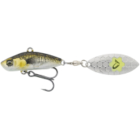 Тейл-спінер Savage Gear 3D Sticklebait Tailspin 73mm 13.0g Green Silver Ayu (1854.43.95)