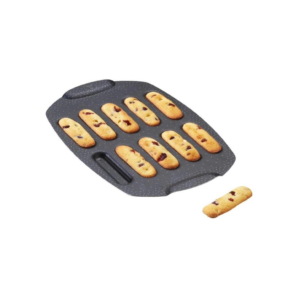 Форма для випікання Tefal PerfectBake, 10 форм, прямокутний 21х29см, алюміній, коричневий (J5734302)