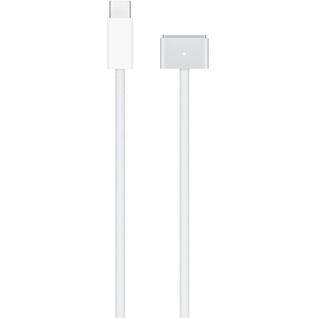 Кабель живлення USB-C to MagSafe 3 Cable (2m) - Silver,Model A2363 Apple (MW613ZM/A)