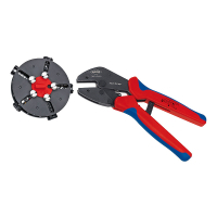 Затискач для клем KNIPEX MultiCrimp, зі змінними матрицями (97 33 02)