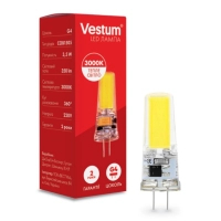 Vestum LED COB G4 bulb 3.5W 3000K 220V (1-VS-8101)