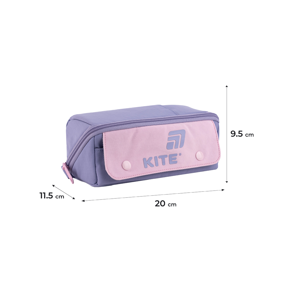 Пенал Kite 2702-2 фіолетово-рожевий (K25-2702-2)