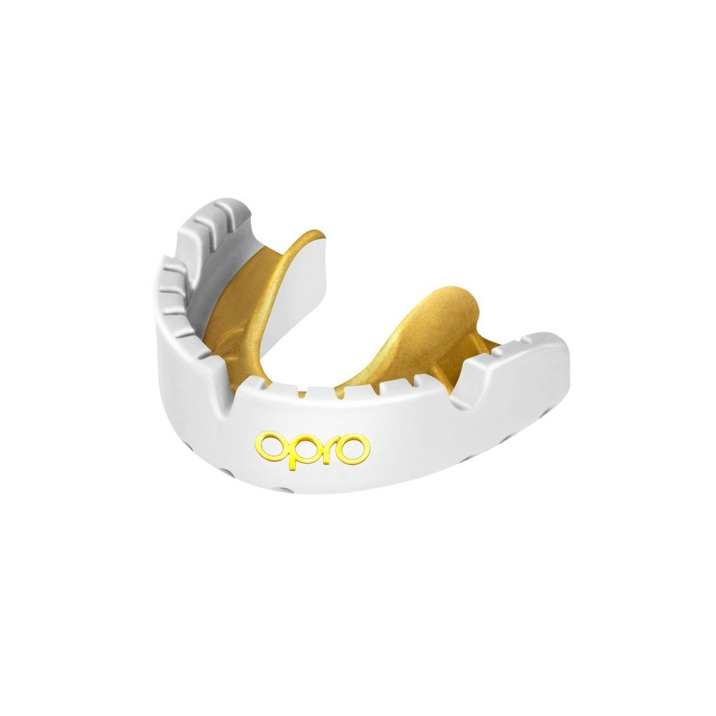Капа Opro Gold Braces під брекети White/Gold (102506004) (Gold_Braces_Wh/Gold)