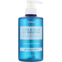 Shower gel Kundal Cool & Clear Ice Boosting Cool Body Wash Aqua Mint 500 ml (8809809421199)