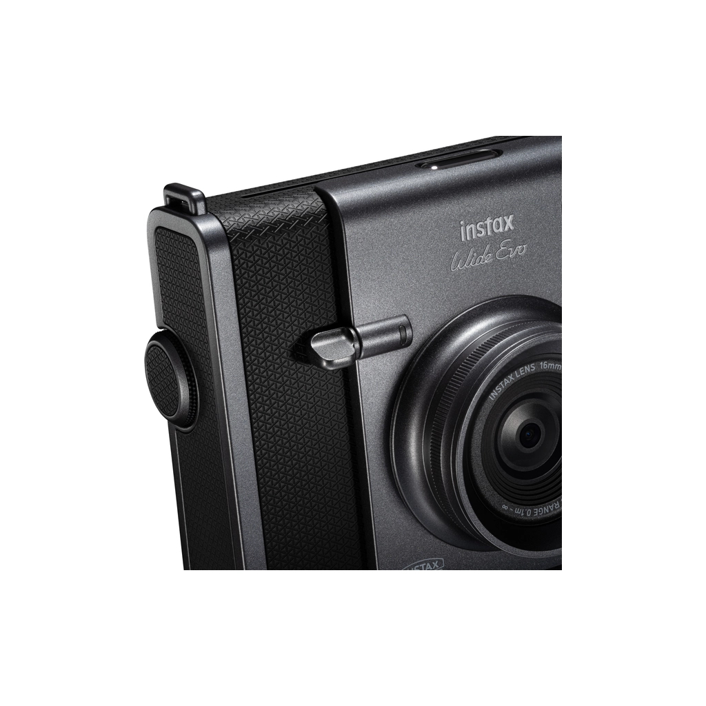 Камера миттєвого друку Fujifilm Instax Wide Evo Black (16840933)
