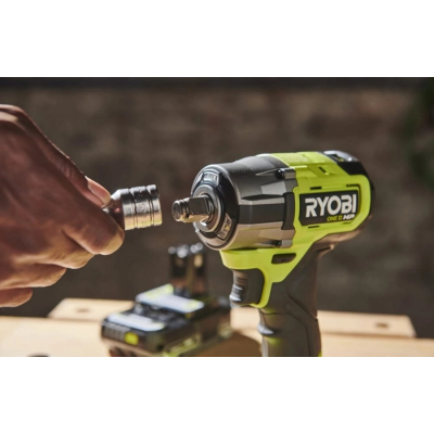 Гайковерт Ryobi ударний ONE+ HP RIW18C-0 18V, 2800об/х,в 450Нм, 1/2"m 4 швидкості (без АКБ та ЗП) (5133005898)
