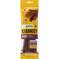 Meat snacks Dmytruk Kabanosy Beef 80 g (4820247142020)