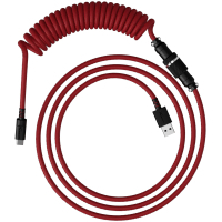 Дата кабель USB 2.0 AM to USB-C 1.37m coiled black HyperX (6J677AA)