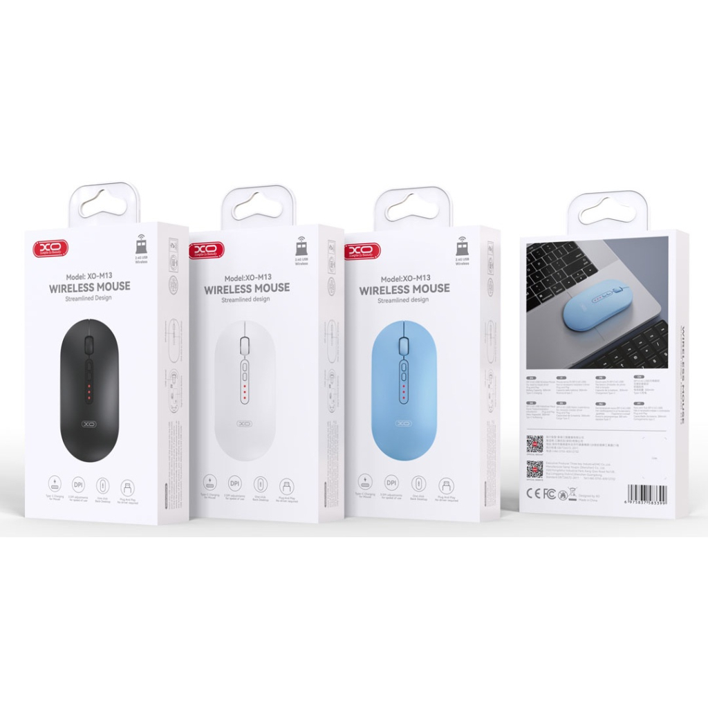 Мишка XO M13 Wireless White (M13 White) Мишка XO M13 Wireless White (M13 White)