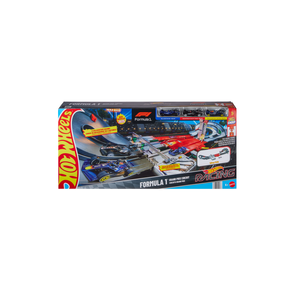Автотрек Hot Wheels Траса Гран-прі Формули 1 (JDY16) Автотрек Hot Wheels Траса Гран-прі Формули 1 (JDY16)