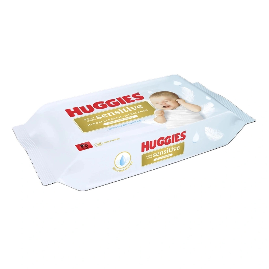 Дитячі вологі серветки Huggies Pure ExSens 48х8 (5029053585543) Дитячі вологі серветки Huggies Pure ExSens 48х8 (5029053585543)