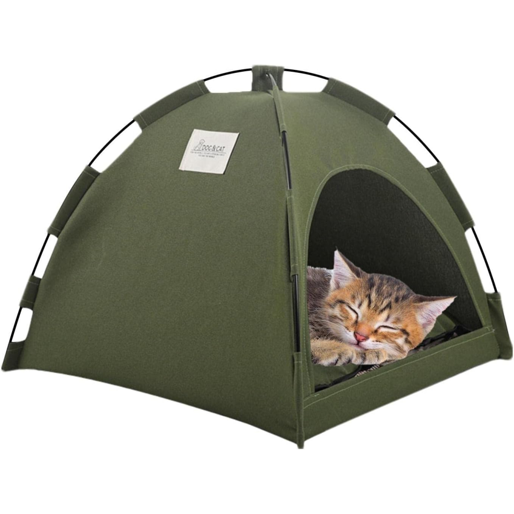 Будиночок для тварин Lapka Намет зелений (LPK-01) Будиночок для тварин Lapka Намет зелений (LPK-01)