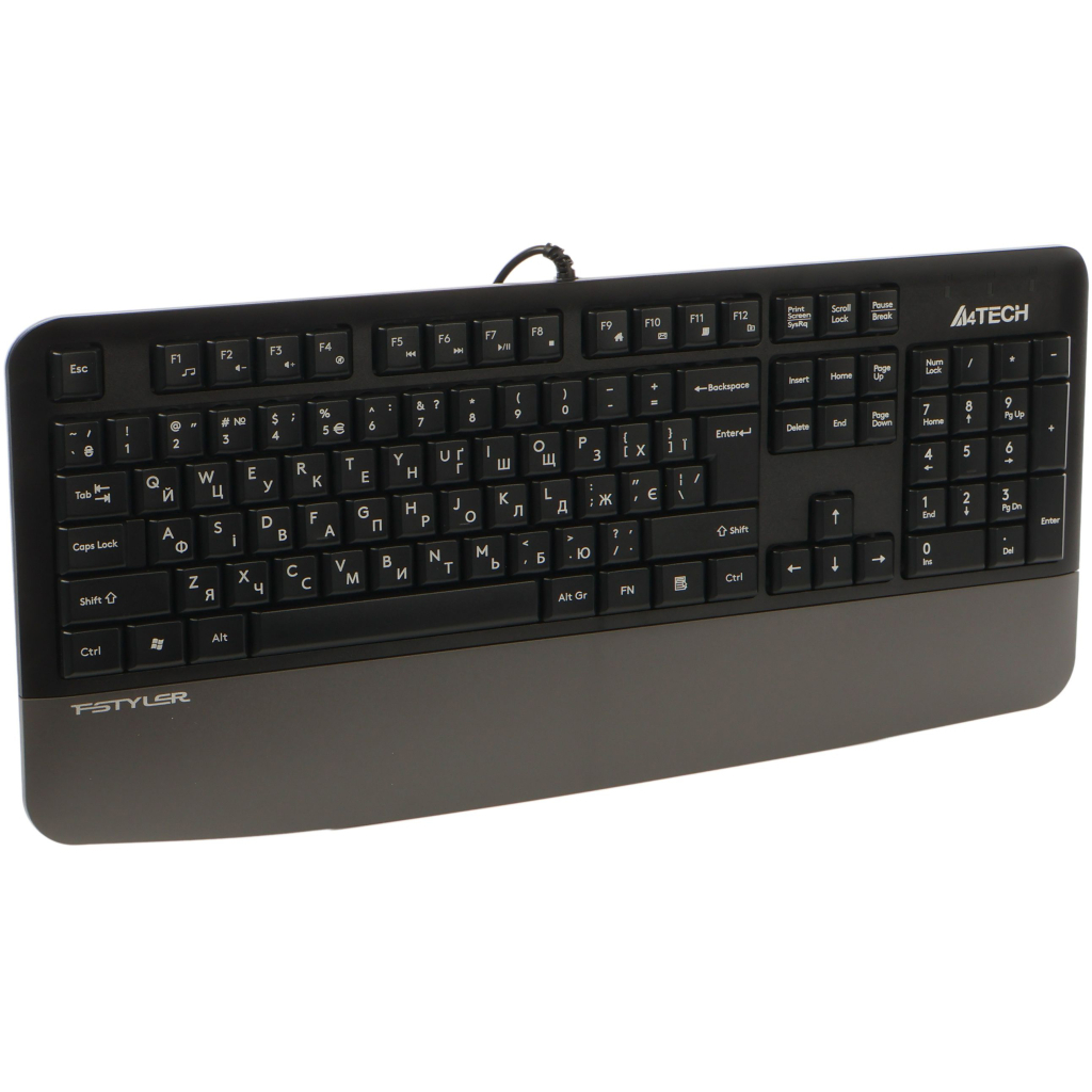 Клавіатура A4Tech FK20 USB UA Grey (4711421003209)
