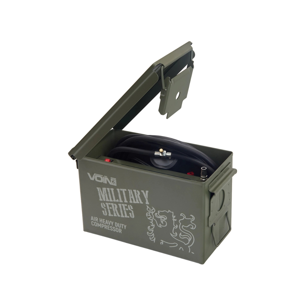 Автомобільний компресор VOIN VM-070 "MILITARY SERIES" 150psi/25A/90л (VM-070)