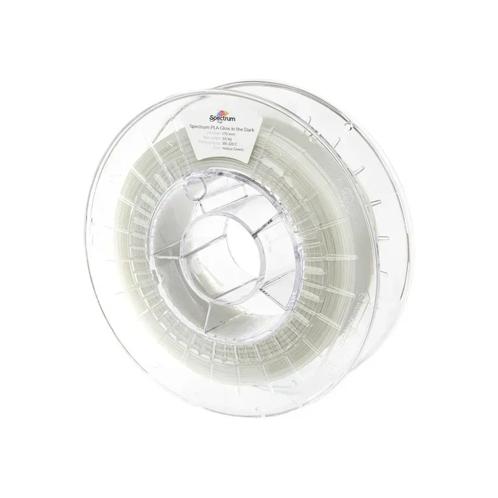 Пластик для 3D-принтера Spectrum PET-G Glow in the Dark 1.75mm 0.5kg YELLOW-GREEN (80536)
