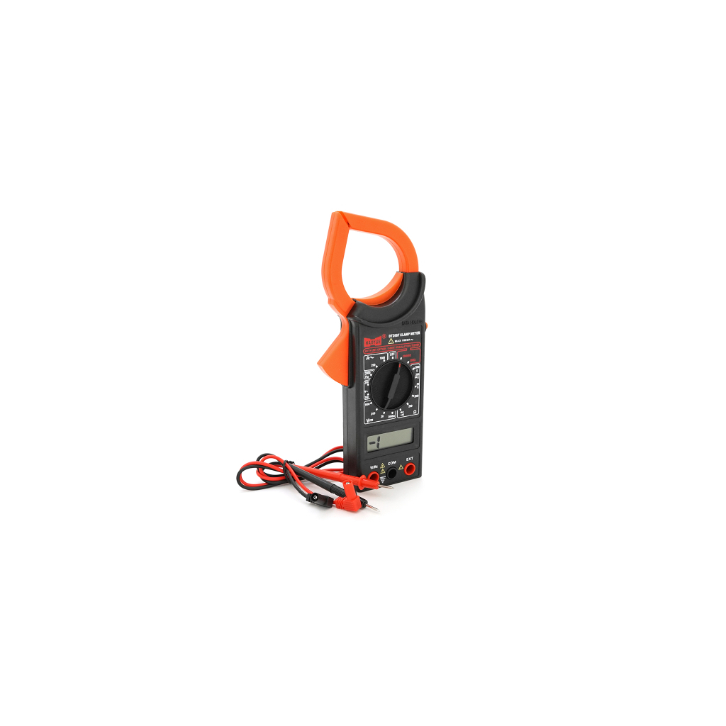 Токові кліщі HAOYUE DT-266F V (AC/DC), A (AC/DC), Ω (NCV), продзвонювання, тест діодів/транзисторів (HAOYUE DT-266F)
