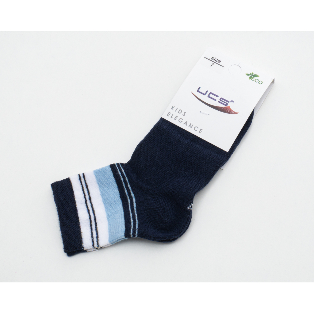 Шкарпетки дитячі UCS Socks з китами (M0C0101-2091-9-darkblue)