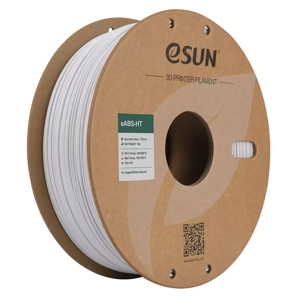 Пластик для 3D-принтера eSUN EABS-HT 1,75mm 1kg COLD WHITE (EABS-HT-P175CW1)
