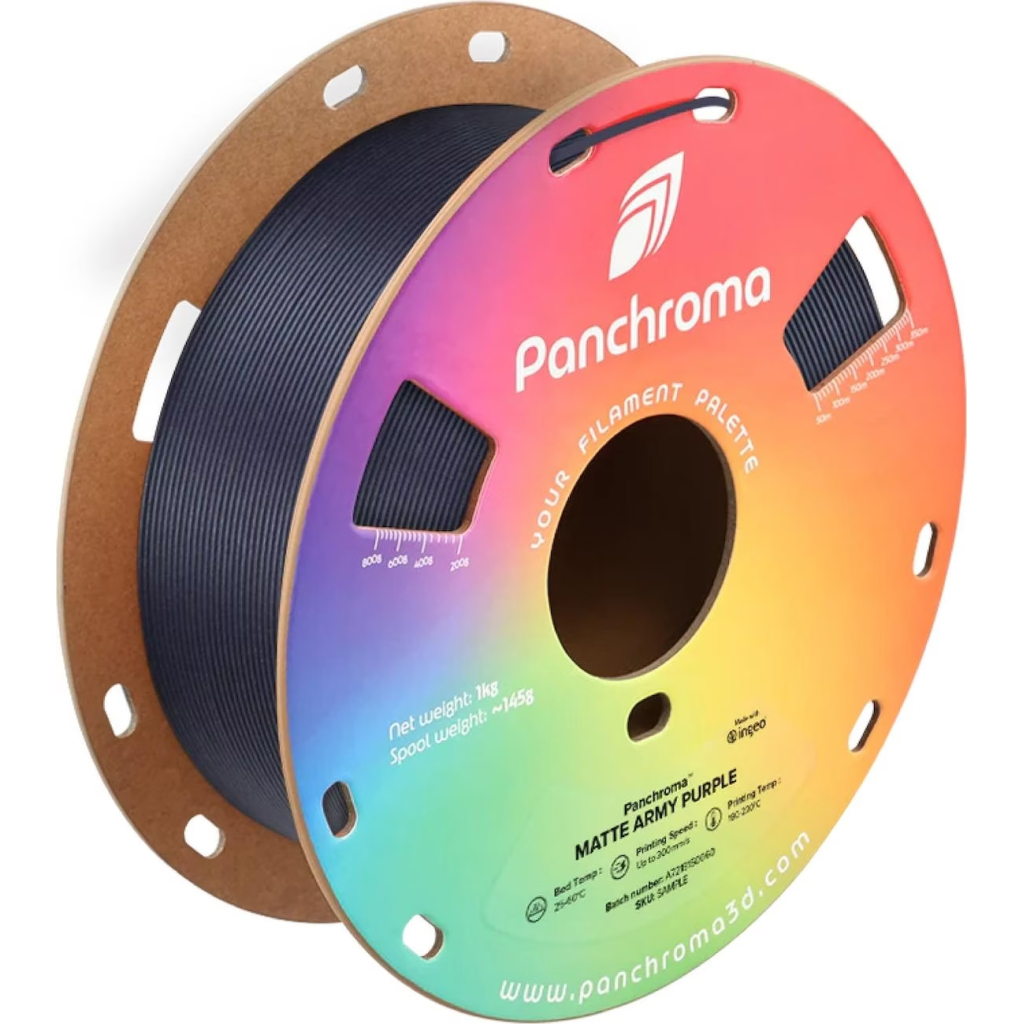 Пластик для 3D-принтера Polymaker PLA PANCHROMA MATTE 1,75mm 1kg ARMY PURPLE (CA04012)