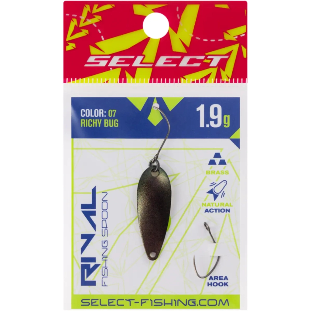 Блешня Select Rival 1.9g 30mm 07 Richy Bug (1870.79.87) Блешня Select Rival 1.9g 30mm 07 Richy Bug (1870.79.87)