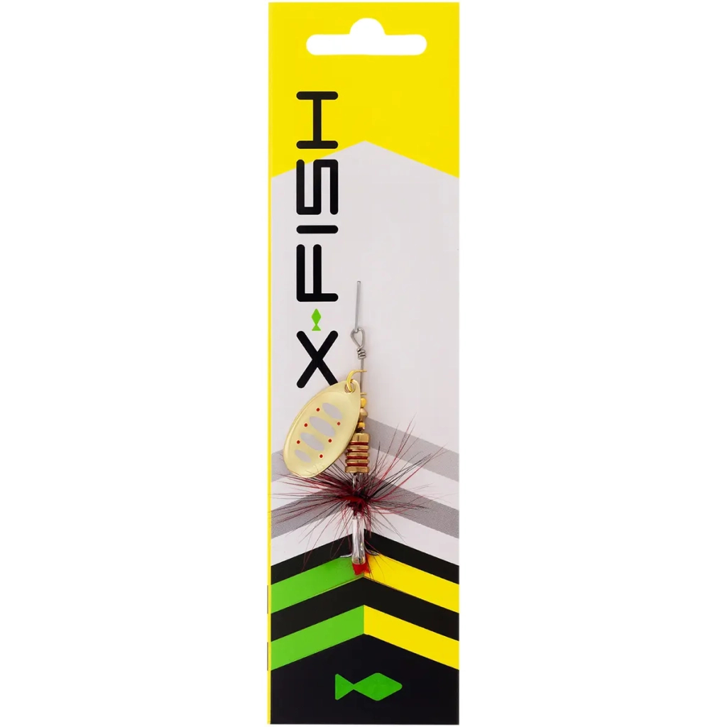 Блешня X-Fish Termite 4.5g 2 Gold SRD (1917.06.73)
