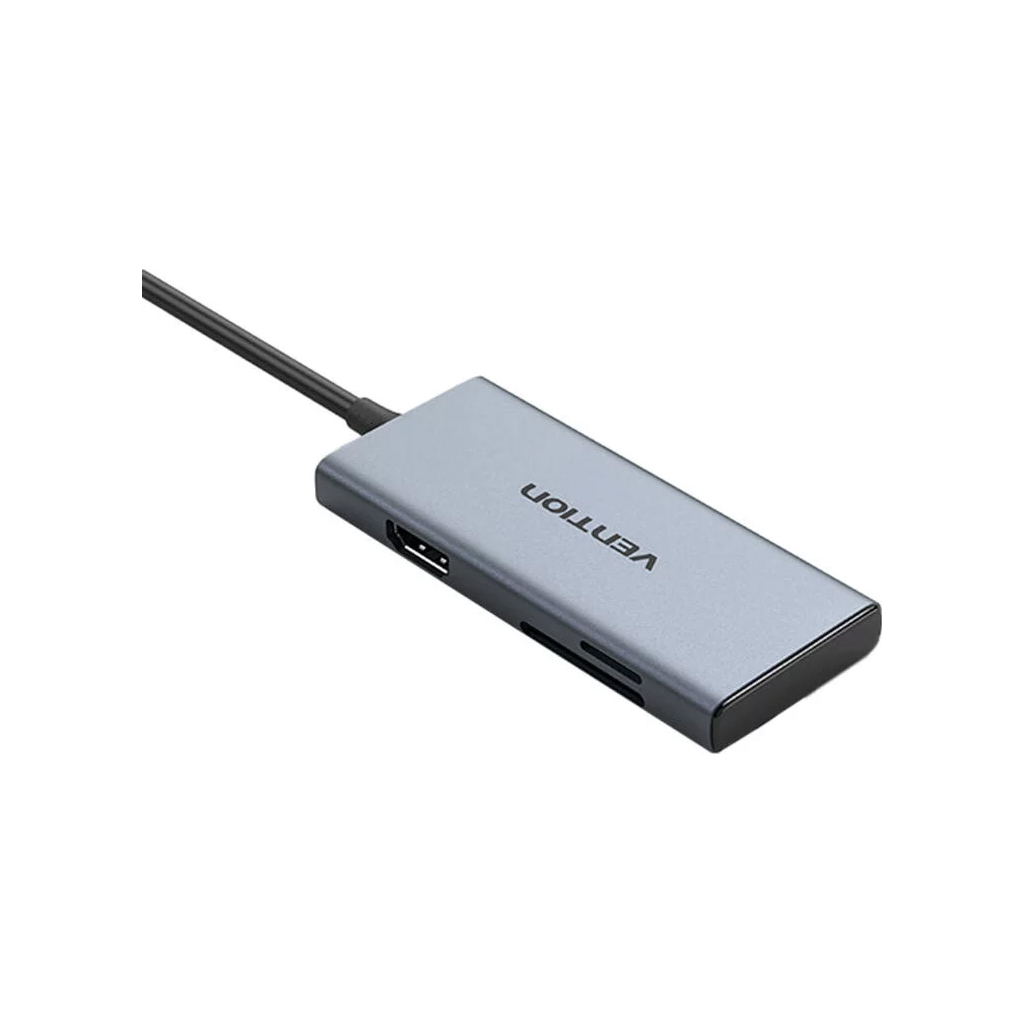Концентратор Vention USB-C 6-in-1 3xUSB 3.0 + HDMI 4K30Hz + SD/TF 0.15m (TOOHB) Концентратор Vention USB-C 6-in-1 3xUSB 3.0 + HDMI 4K30Hz + SD/TF 0.15m (TOOHB)