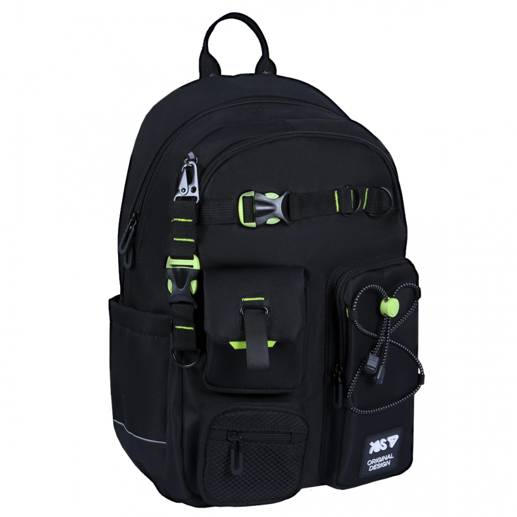 Рюкзак шкільний Yes Just Black TS-43L (550480)