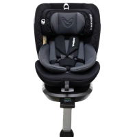 Автокрісло Velano Vento 360° i-Size 40150 см, ISOFIX + опорна нога, grey (48418)