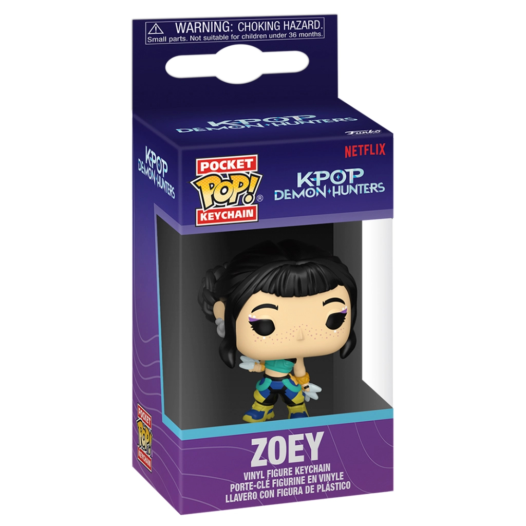 Брелок Funko Pop на кліпсі серії Кейпоп-мисливиці на демонів - Зої (95688) Брелок Funko Pop на кліпсі серії Кейпоп-мисливиці на демонів - Зої (95688)