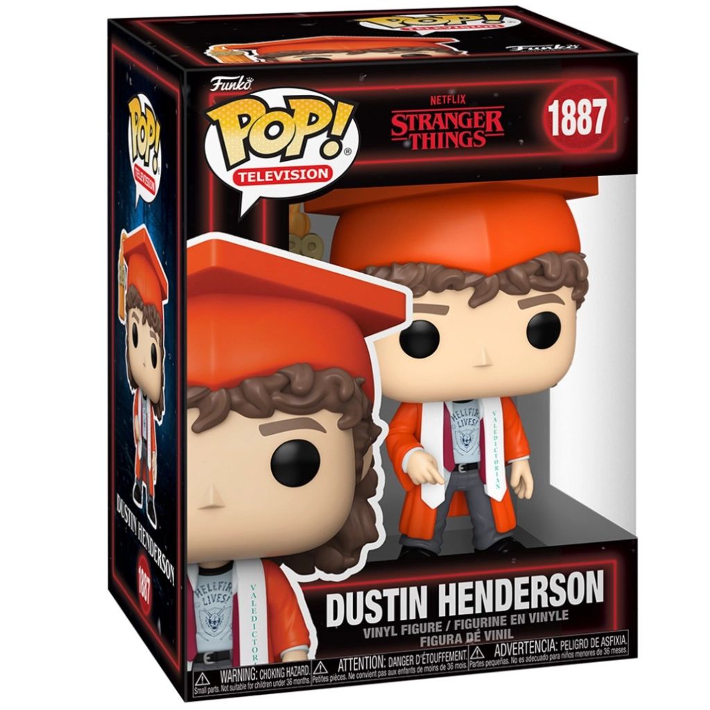 Фігурка Funko Pop серії Дивні дива S5 - Дастін на випускному (94353)
