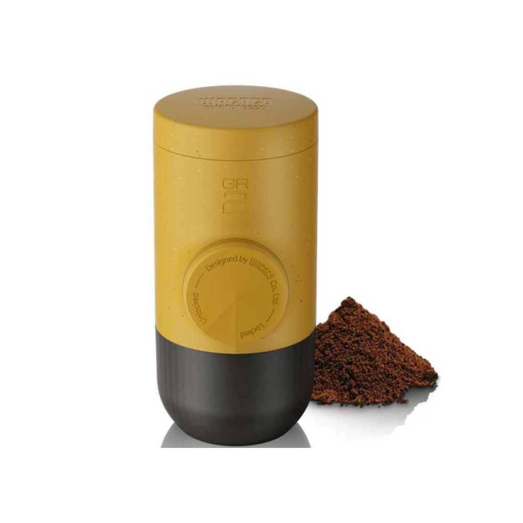 Портативна кавоварка Wacaco Minipresso GR2 жовта (WMINIGR2Y)