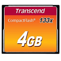 Карта пам'яті Transcend 4Gb Compact Flash 133x (TS4GCF133)