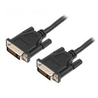 Кабель мультимедійний DVI to DVI 24+1pin, 10.0m Viewcon (VD 104-10м.)