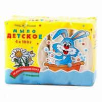 Neva cosmetics Children's soap with chamomile extract 4x100 g (4600697101576)