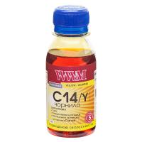 Чорнило WWM CANON CLI-451/CLI-471 100г Yellow (C14/Y-1)