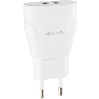 Зарядний пристрій Gelius Pro Focus GP-HC01 2USB 2.1A White (70588)