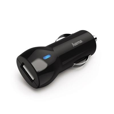Зарядний пристрій Hama Car Charger 2.4А, black (00183259)