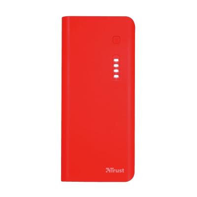 Батарея універсальна Trust Primo 10000 mAh Black, Red (22752_TRUST)