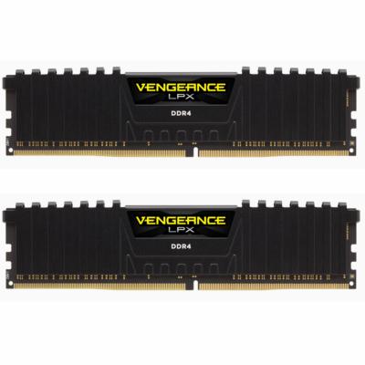 Модуль пам'яті для комп'ютера DDR4 32GB (2x16GB) 4133 MHz Vengeance LPX Black Corsair (CMK32GX4M2K4133C19)