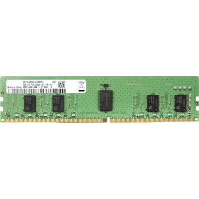 Server memory module DDR4 8GB ECC RDIMM 2666MHz 1Rx8 1.2V CL19 HP (1XD84AA)