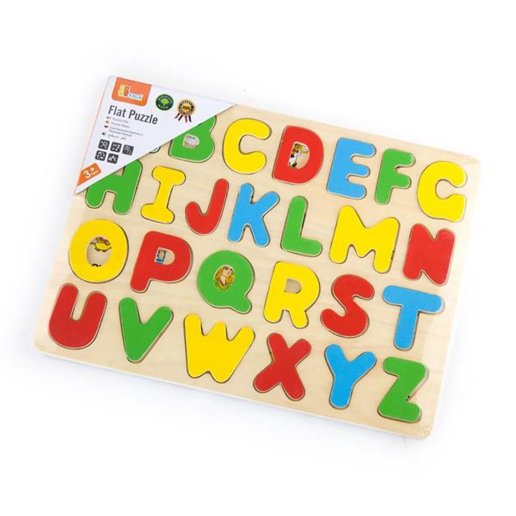 Розвиваюча іграшка Viga Toys Набір для навчання Алфавіт-пазл (58543)