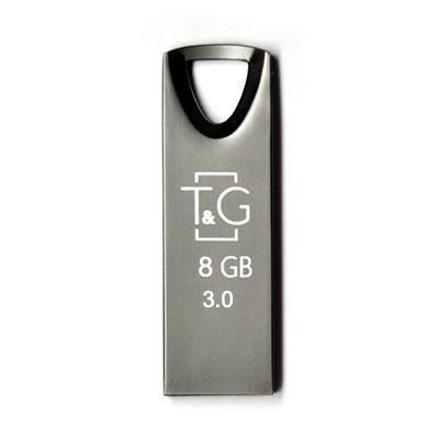 USB флеш накопичувач T&G 8GB 117 Metal Series Black USB 3.0 (TG117BK-8G3)