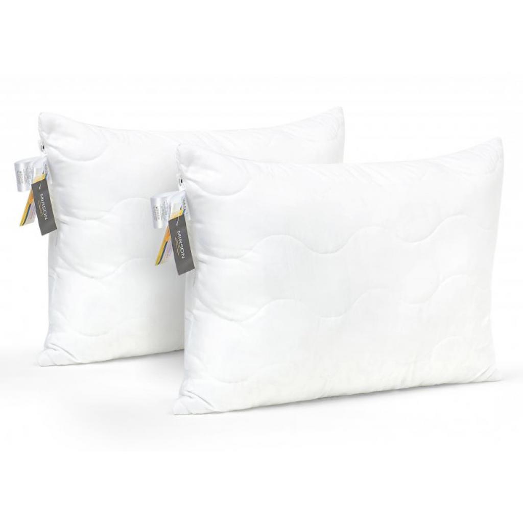 Ковдра MirSon Набір шовковий №1690 Eco Light White Ковдра 200х220 + подушк (2200002657075)