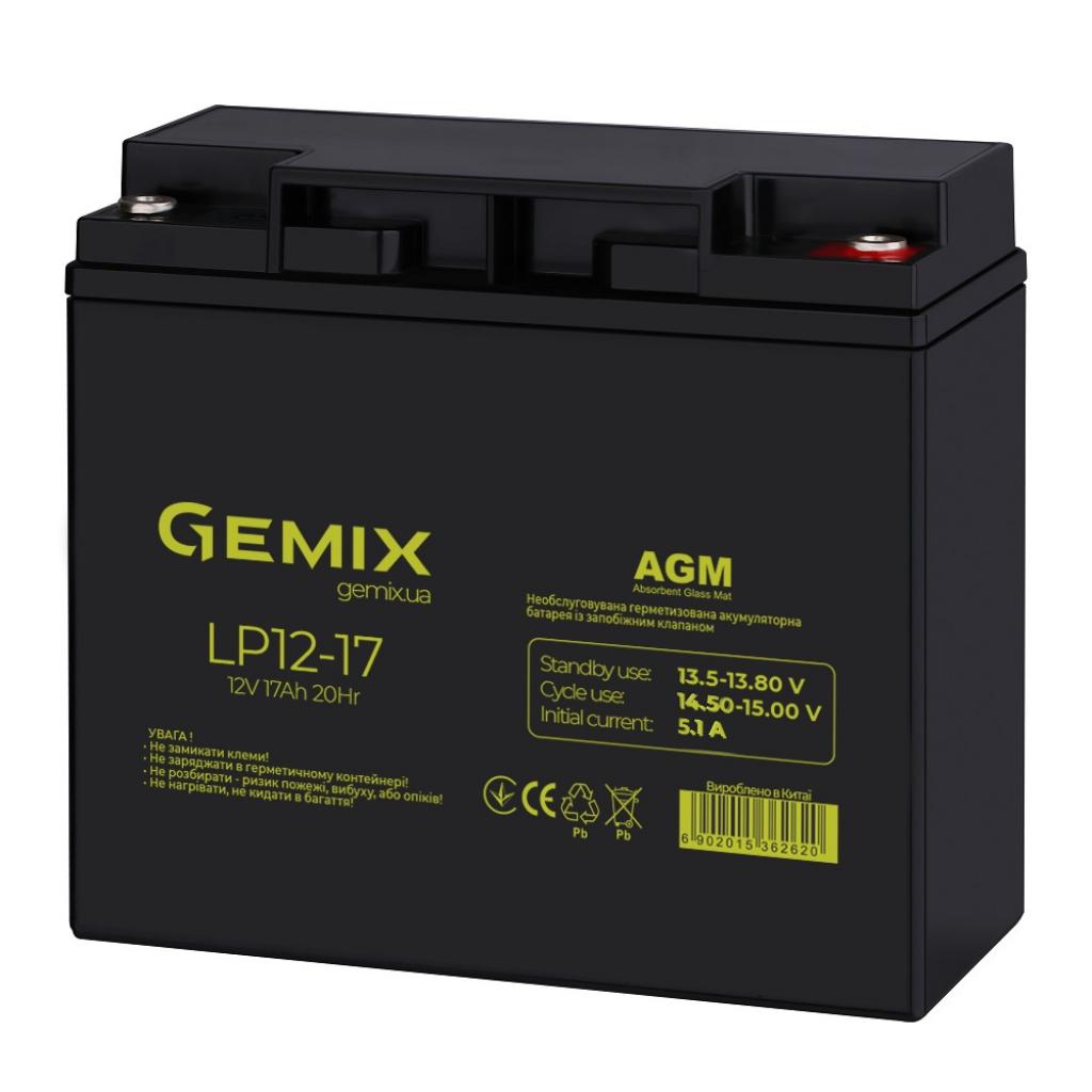 Батарея до ДБЖ Gemix LP 12В 17Ач (LP1217) Батарея до ДБЖ Gemix LP 12В 17Ач (LP1217)