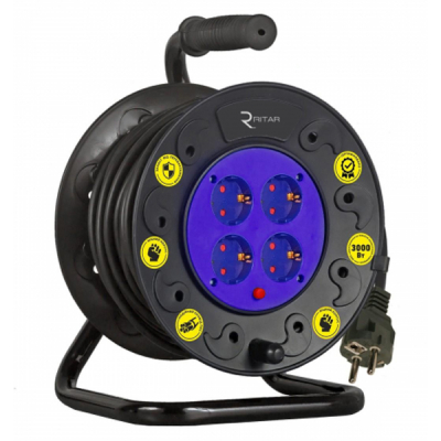 Мережевий подовжувач Ritar RT2150-30м (RT2150 -30 м)